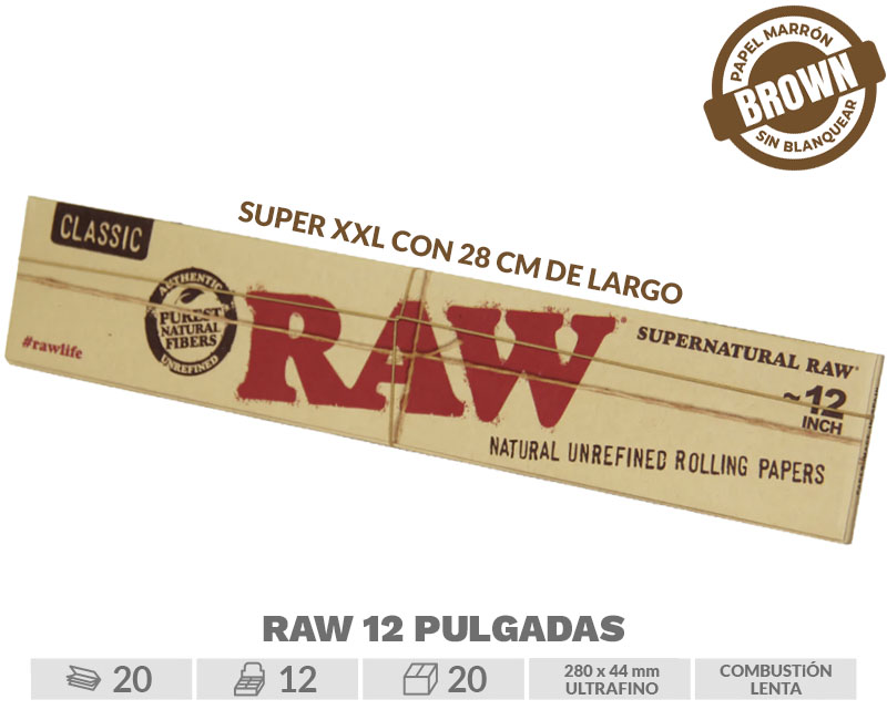 RAW EXP 12  12"- SUPER NATURAL
