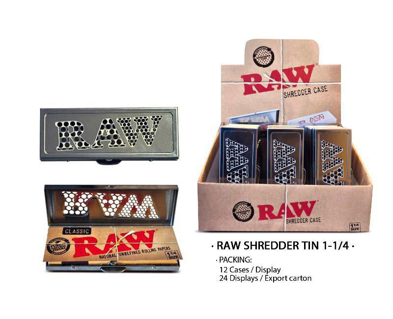 EXP 12 RAW SHREDDER TIN 1 1/4