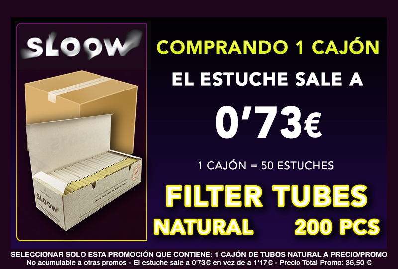 200 CAJON TUBOS NATURAL CLASSIC SLOOW