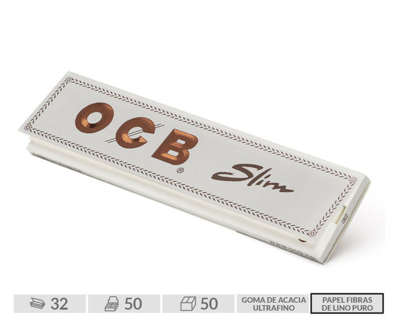 OCB EXP 50  WHITE SLIM