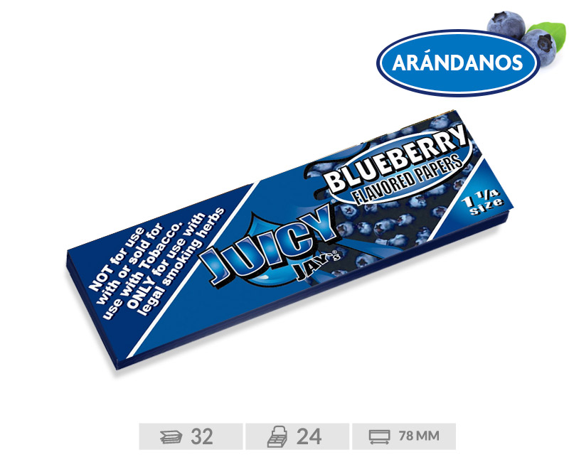 JUICY EXP 24  JAYS 1 1/4 BLUEBERRY