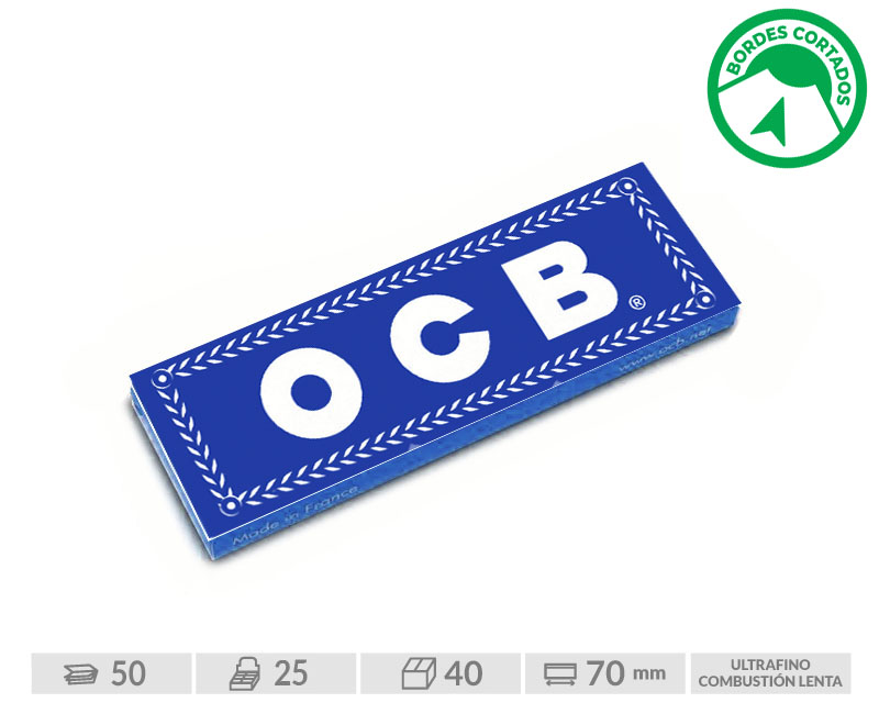 OCB BLUE STANDARD - CUT CORNERS ULTRATHIN EXP 25