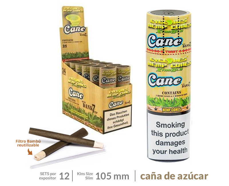 CYCLONE CANE: 12 PACKS  X 2 CONOS