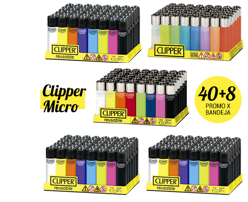PACK 240 CLIPPER MICRO BRANDED MIX 1 CP22