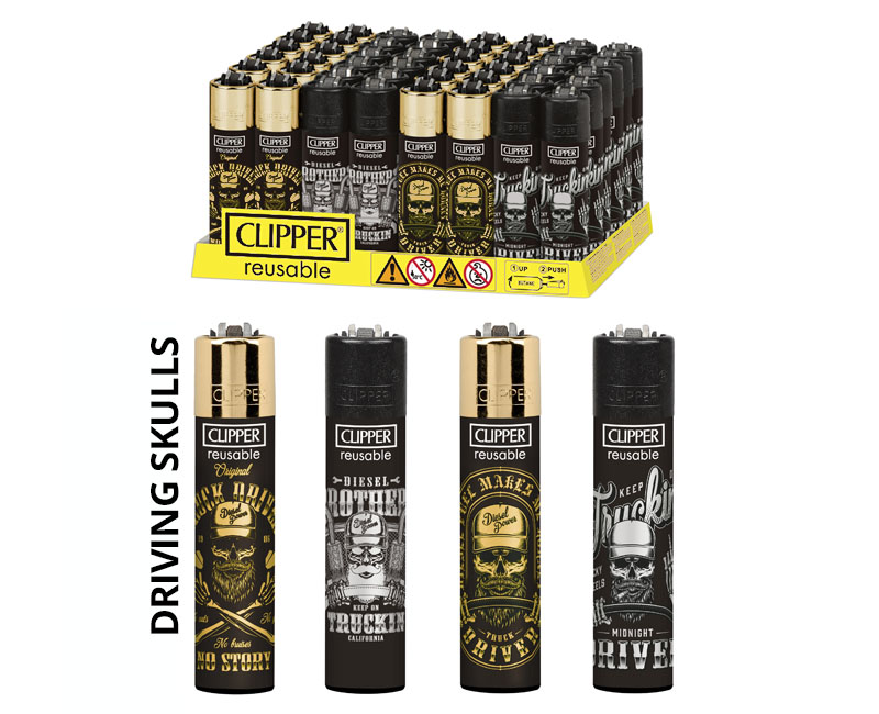 CLIPPER DRIVING SKULLS: BANDEJA 48 CP11 LARGE
