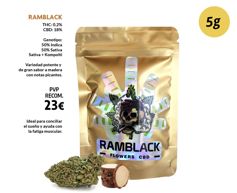 CBD BEERTOPIA FLOR RAMBLACK 5G