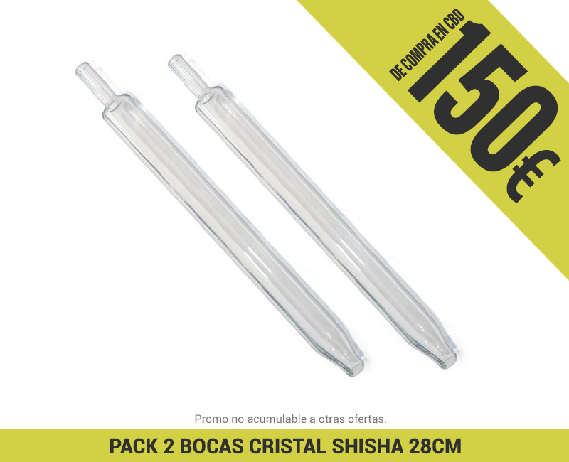 PROMO CBD 150 EUR + BOCA CRISTAL SHISHA