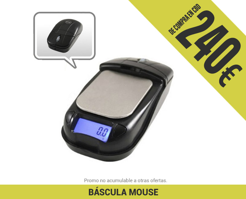 PROMO CBD 240 EUR + BASCULA MOUSE