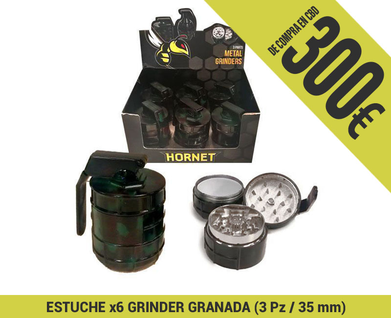PROMO CBD 300 EUR + EXP 6 GRINDER GRANADA 35MM