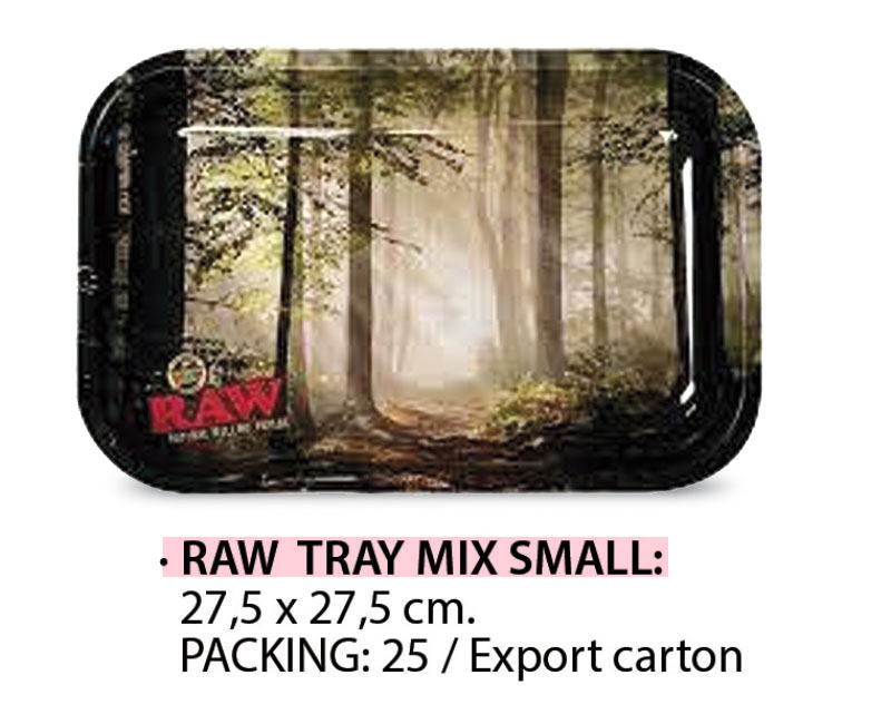 RAW TRAY SMOKEY FOREST - SMALL 175x275 mm