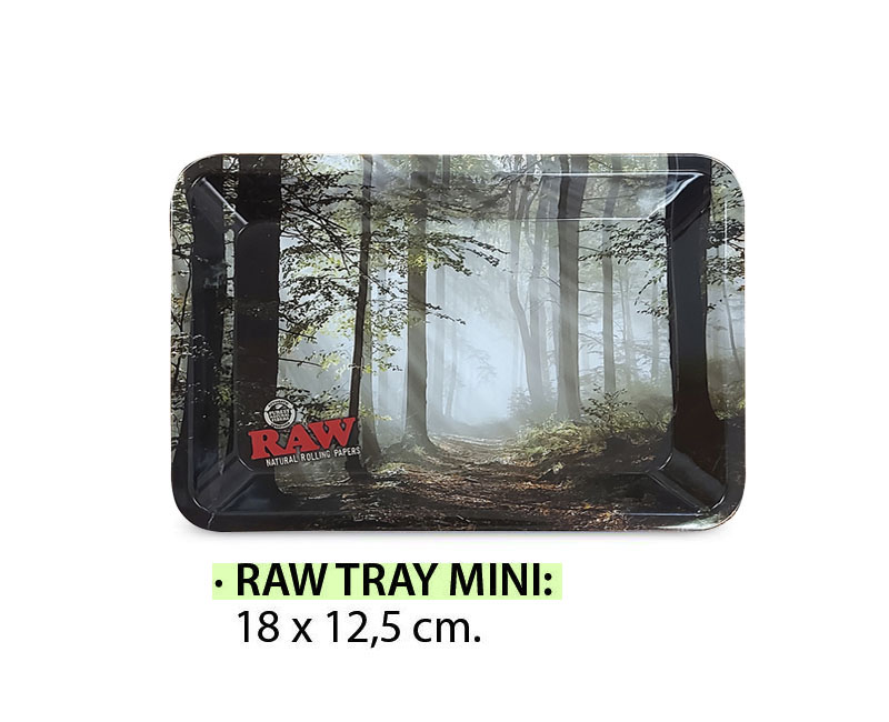 RAW TRAY SMOKEY FOREST - MINI 180x125 mm