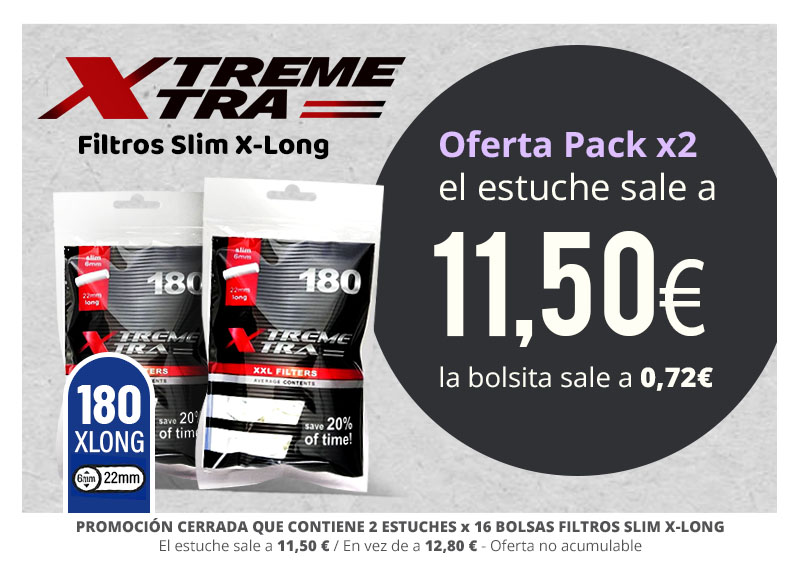 PROMO x2 FILTROS XTREME XTRA A 11.50€/ESTUCHE