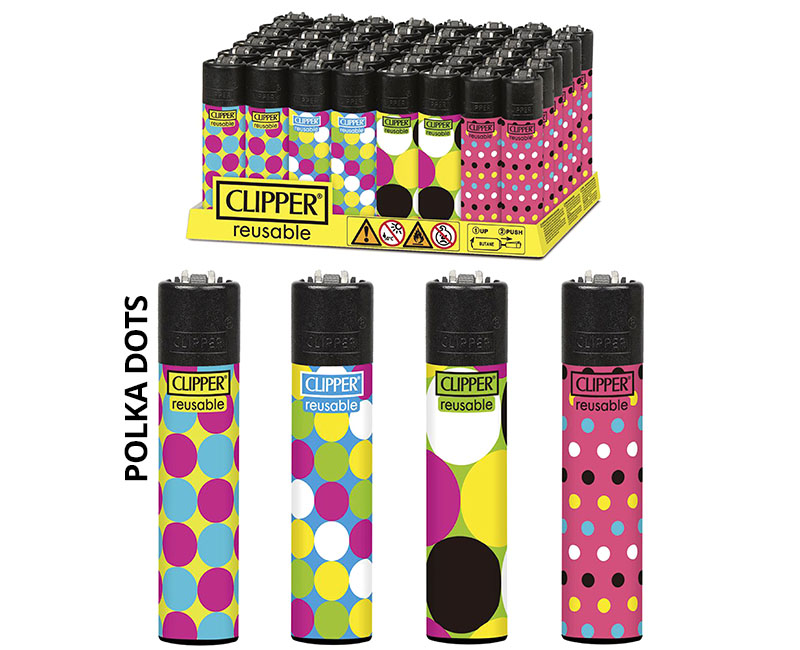 CLIPPER POLKA DOTS - CP11 LARGE- DL48