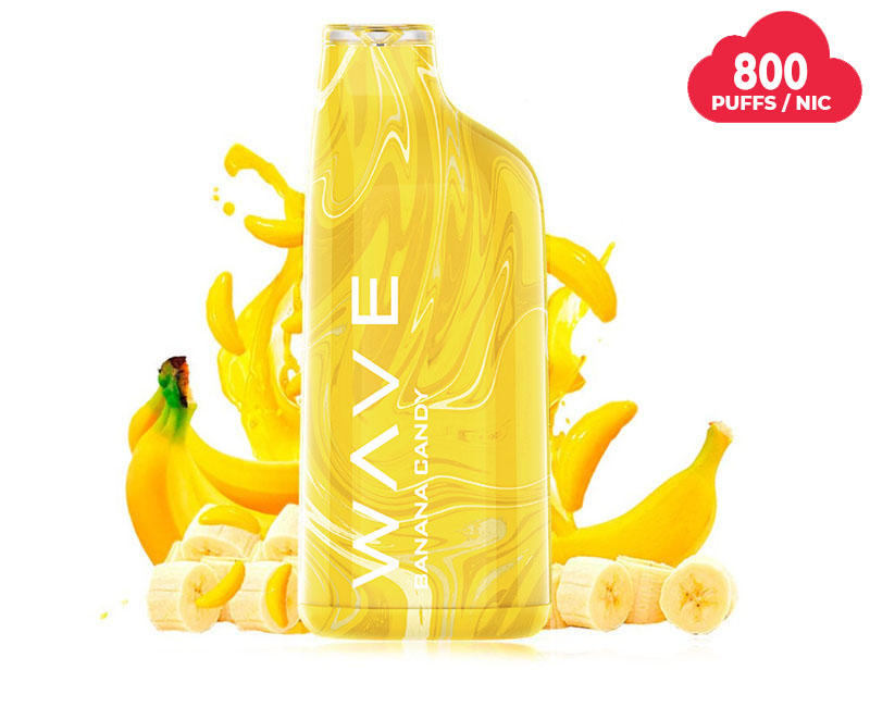 WAVE 800 2% BANANA CANDY (CARAMELO PLATANO)