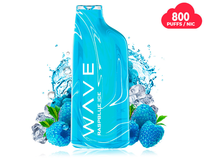 WAVE 800 2% RASPBLUE ICE (FRUTAS DEL BOSQUE)