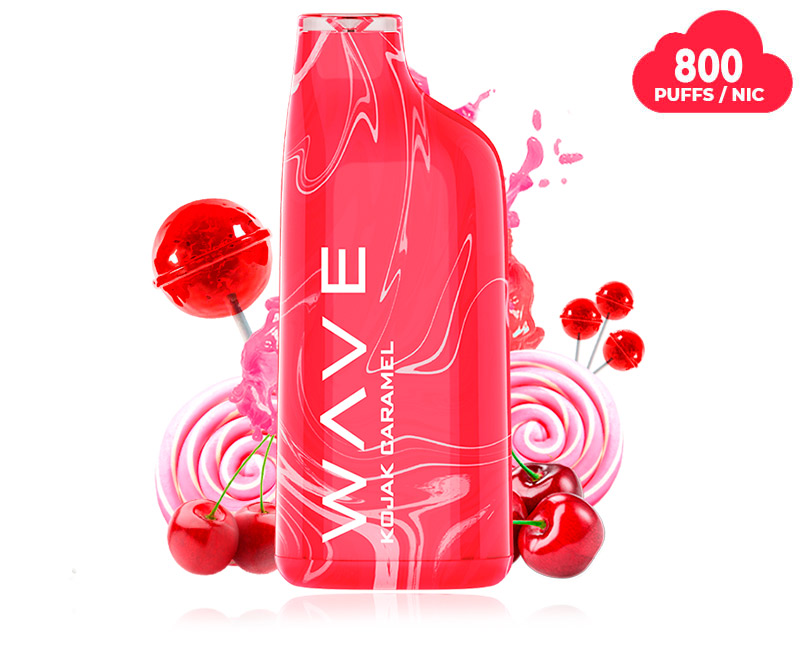 WAVE 800 2% KOJAK CARAMEL (CHUPACHUPS KOJAK)