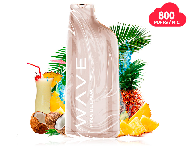 WAVE 800 2% PIÑA COLADA