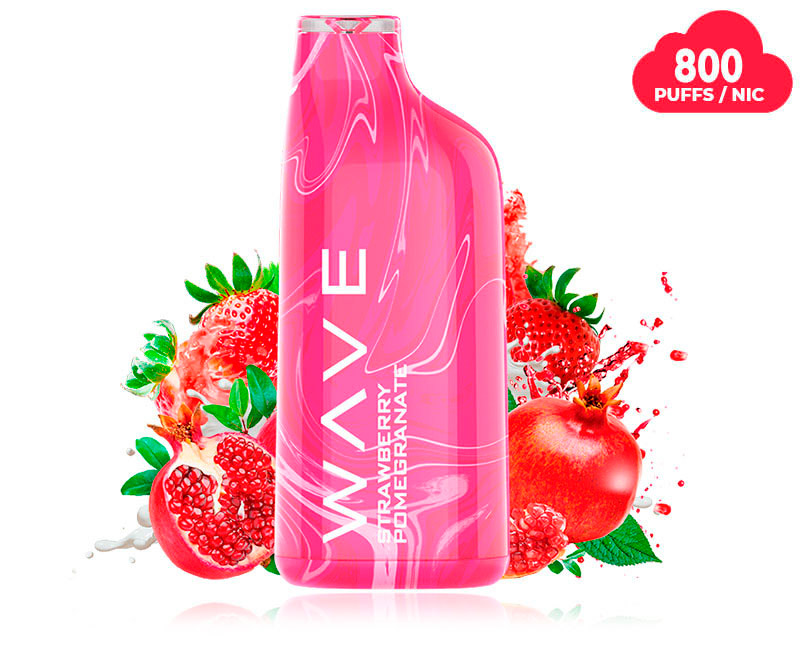 WAVE 800 2% STRAWBERRY-POMEGRANATE (FRESA-GRANADA)