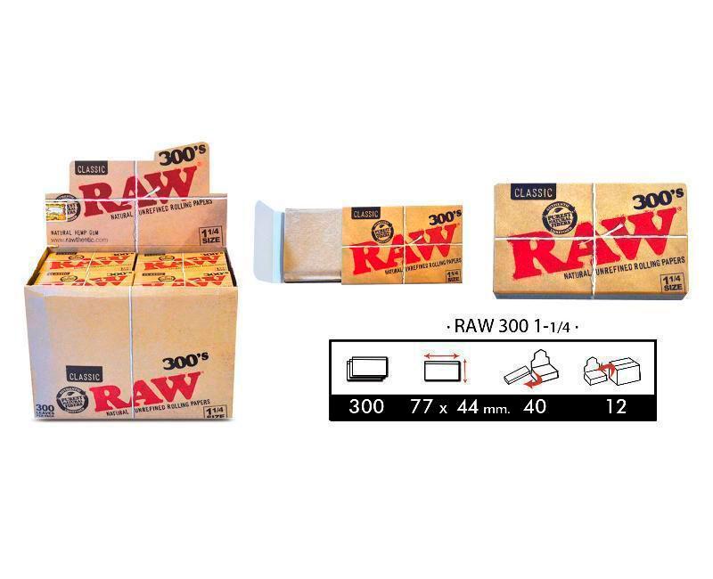 RAW BLOC 300  (1 1/4) EXP.40