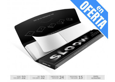 SLOOW PAPEL SLIM + TIPS EXP 24 14gr-32Hojas
