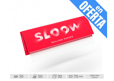 SLOOW EXP  50  RED 70mm (18gr-50Hojas)