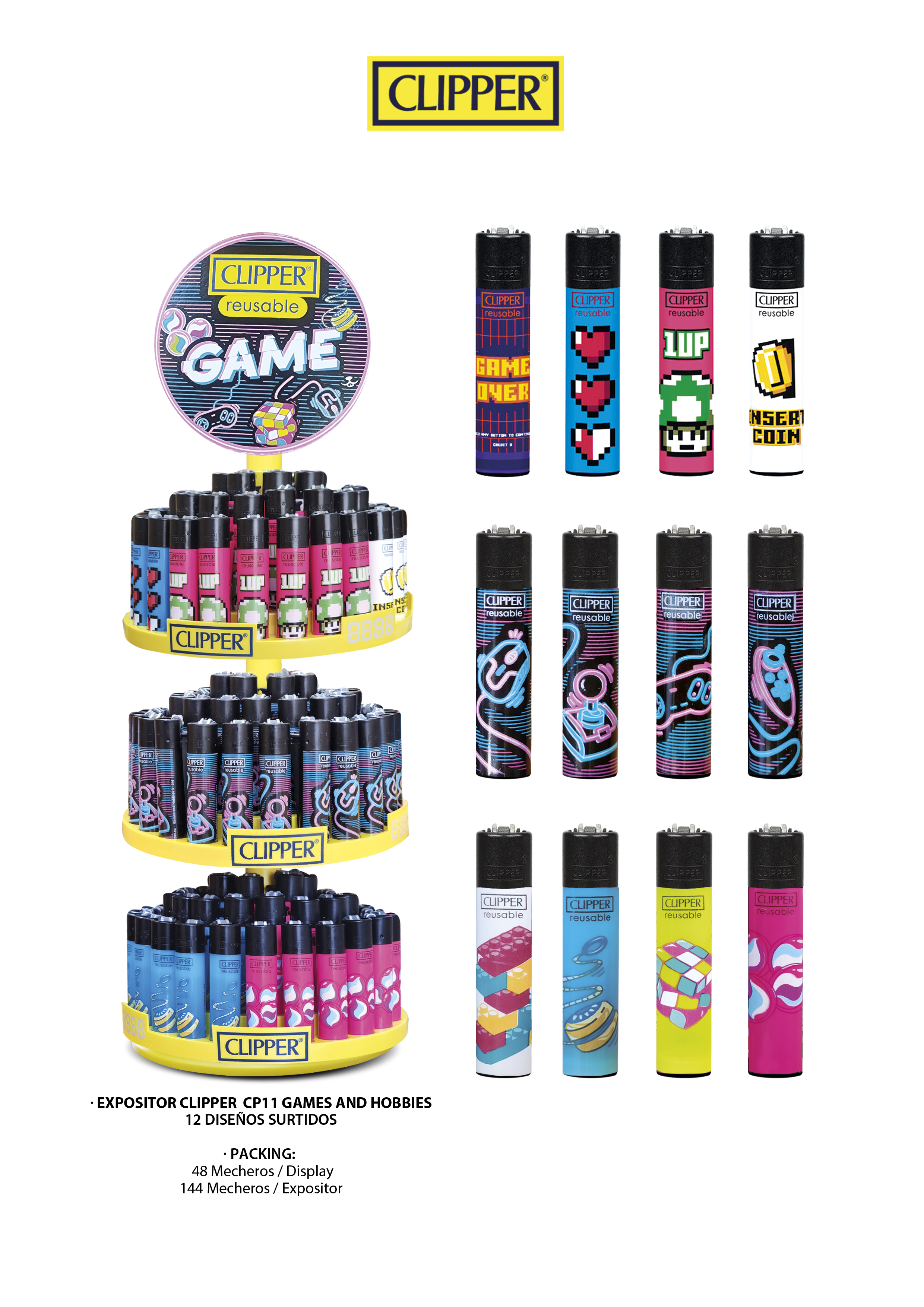 EXP. 144 CLIPPER CP11 GAMES AND HOBBIES