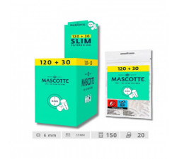 MASCOTTE FILTROS SLIM 6MM 120+30 EXP 20