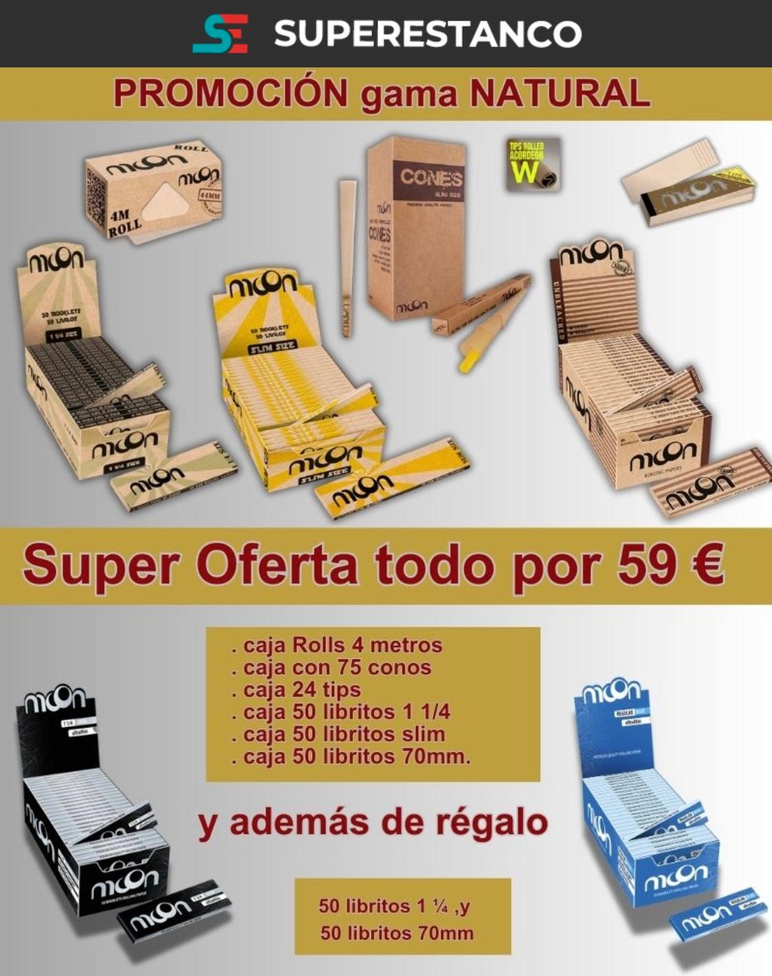 PROMO MOON GAMA NATURAL