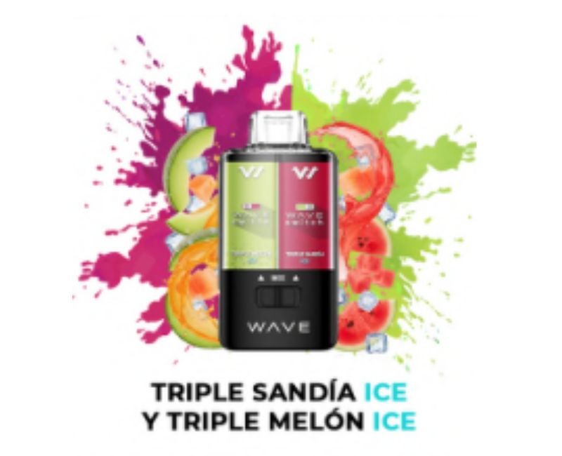 WAVE SWITCH VAPER 0% TRIPLE SANDIA-TRIPLE MELON